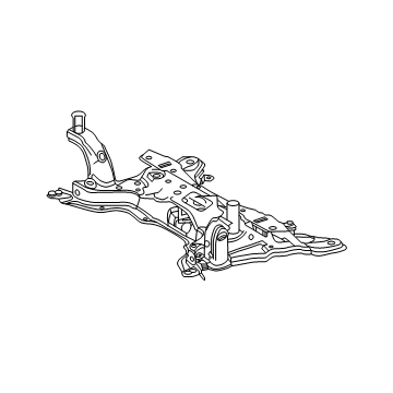 Toyota Front Cross-Member - 51201-02221