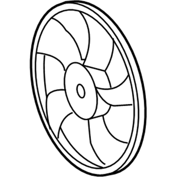 Toyota Matrix Cooling Fan Assembly - 16361-0H250