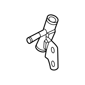 Toyota 16278-24021 Hose, Water By-Pass