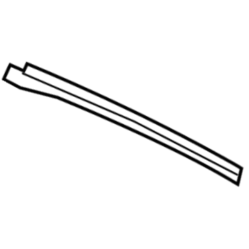 Toyota C-HR Door Seal - 67865-F4010