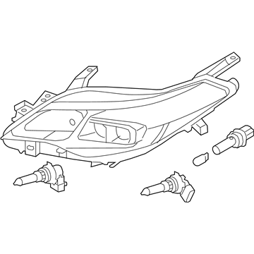 Toyota Avalon Headlight - 81110-07122
