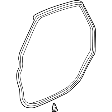 Toyota Avalon Weather Strip - 67872-AC020
