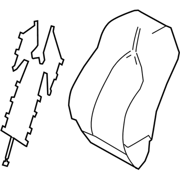 Toyota Camry Seat Cover - 71073-06W41-B4