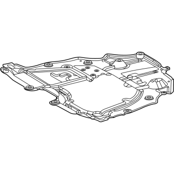 Toyota 51420-0E040 Cover Assembly, Engine Under