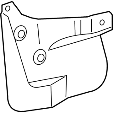 Toyota 76622-60120 Mud Guard, Driver Side