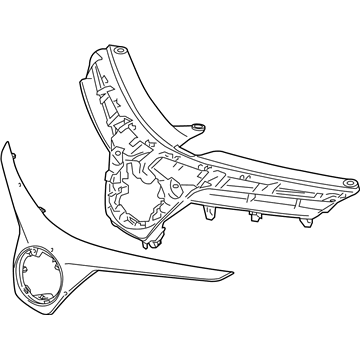 Toyota Corolla Grille - 53105-02020-A1