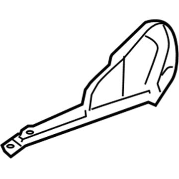 Toyota 71811-20310-C0 Outer Cover, Passenger Side