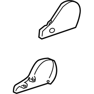 Toyota 71862-20140-C0 Inner Cover, Driver Side