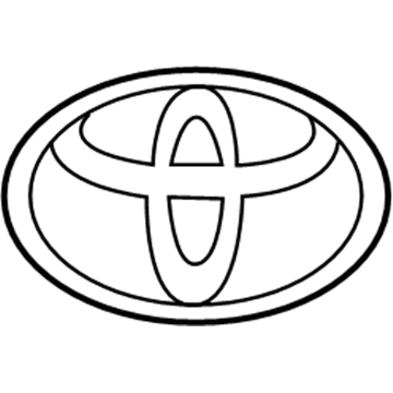 Toyota 75403-0R010 Emblem, Rear