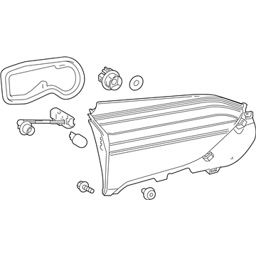 Toyota RAV4 Prime Back Up Light - 81590-0R060
