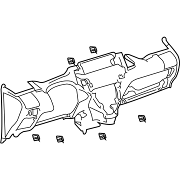 Toyota Yaris Glove Box - 55303-52161-E0