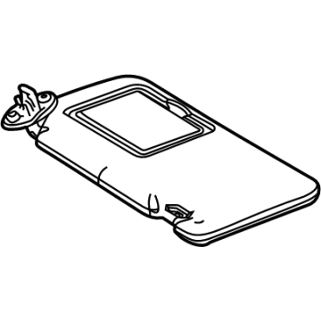 Toyota Highlander Sun Visor - 74310-0E140-C0
