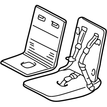 Toyota 73701-02031-B2 Child Seat