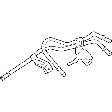 Toyota Camry Oil Cooler Hose - 32907-0R030