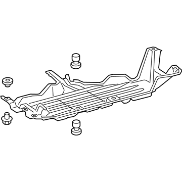 Toyota 58398-06120 Under Cover