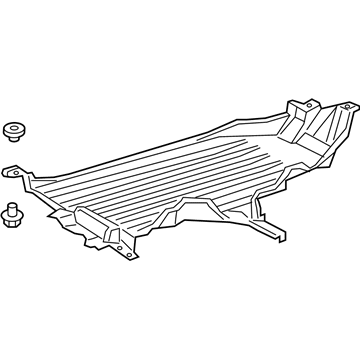 Toyota 58399-06110 Under Cover