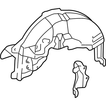 Toyota 61607-02920 Inner Wheelhouse