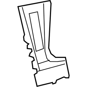 Toyota 61121-0C011 Inner Hinge Pillar