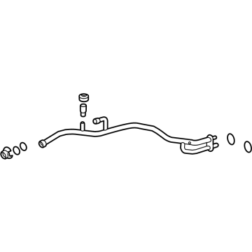 Toyota Camry A/C Hose - 88710-06540