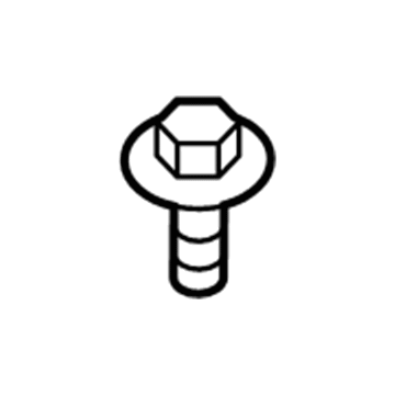 Toyota SU003-01535 Side Support Mount Bolt
