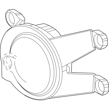 Toyota 81210-12240 Fog Lamp Assembly