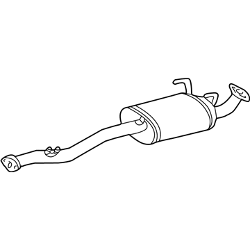 Toyota 4Runner Exhaust Pipe - 17420-75080