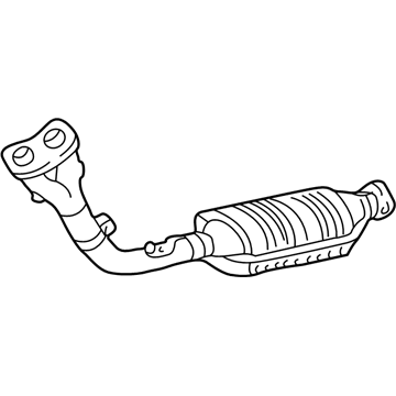 Toyota 4Runner Catalytic Converter - 17401-75100