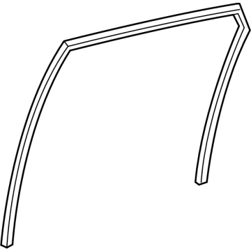 Toyota GR Corolla Window Run - 68152-12261