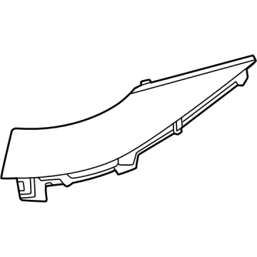 Toyota 53181-30050 Cover, Passenger Side