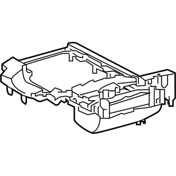 Toyota 58804-60G81-A3 Trim Plate, Sand, Upper