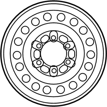Toyota 4Runner Spare Wheel - 42611-35231
