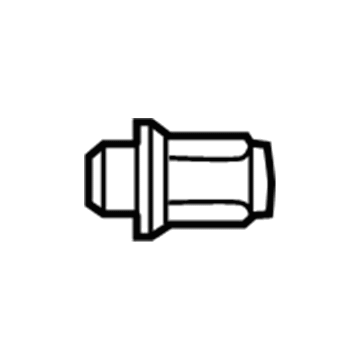 Toyota 90942-01050 Wheel Nut, Rear