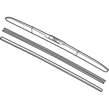 Toyota Grand Highlander Windshield Wiper - 85222-0E160