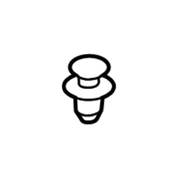 Toyota 90467-A0007 Step Pad Clip