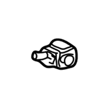 Toyota 53601-24030-C0 Release Handle, Black, Front
