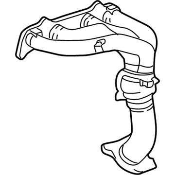 Toyota Camry Exhaust Manifold - 25051-03040