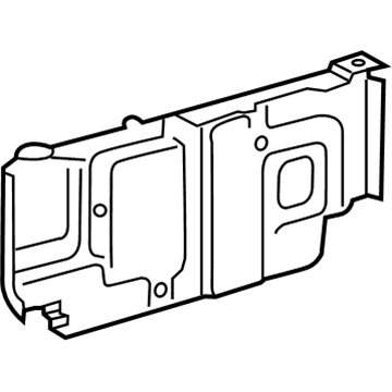 Toyota G920Q-52010 Shield, Passenger Side