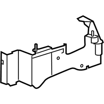 Toyota G920R-52010 Shield, Driver Side