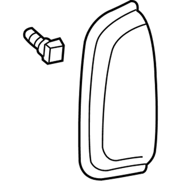 Toyota 68851-42010 Hinge Cover, Rear