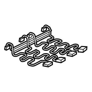 Toyota 71051-WB001 Support Spring