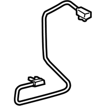 Toyota 88620-0C010 In-Car Temperature Sensor, Front