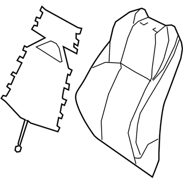 Toyota C-HR Seat Cover - 71073-F4251-C1