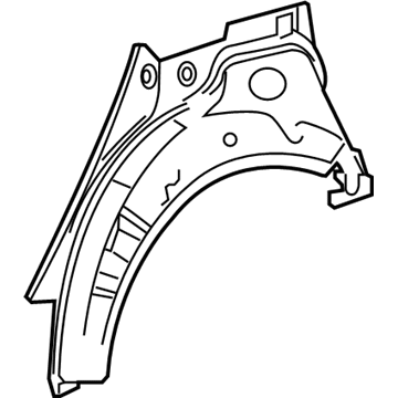 Scion 61631-12501 Outer Wheelhouse