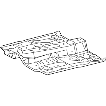 Toyota Matrix Floor Pan - 58111-02921