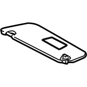 Toyota 74310-08091-A0 Sunvisor