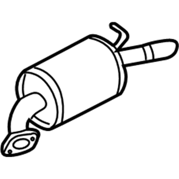 Toyota Highlander Muffler - 17430-20150