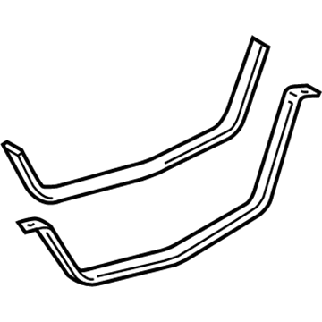 Toyota Prius Plug-In Fuel Tank Strap - 77602-47090