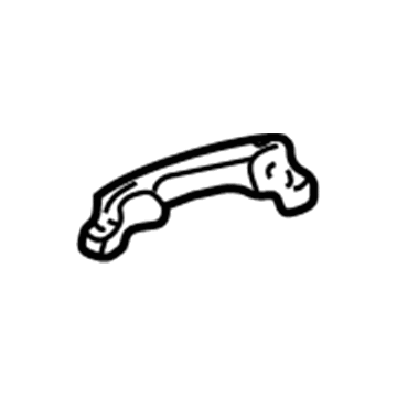 Toyota 69211-AA020-B0 Handle, Outside, Silver