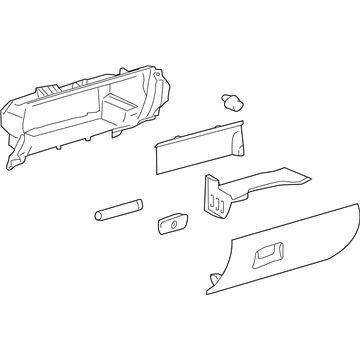 Toyota Tacoma Glove Box - 55320-04011-C1