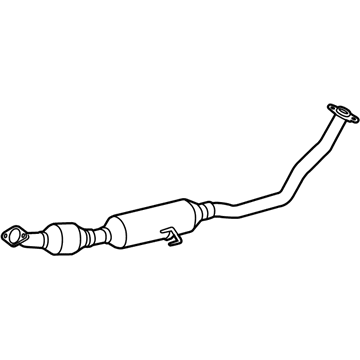 Toyota Matrix Exhaust Pipe - 17420-0D150